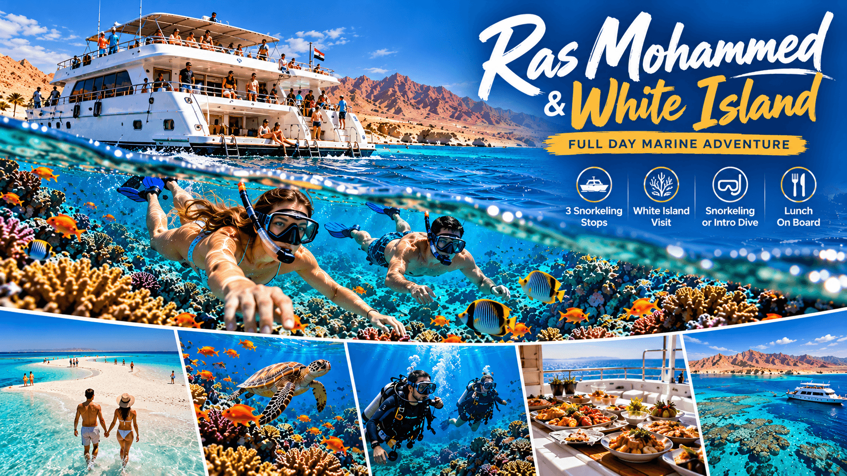 Sharm El Sheikh: Ras Mohammed Snorkeling