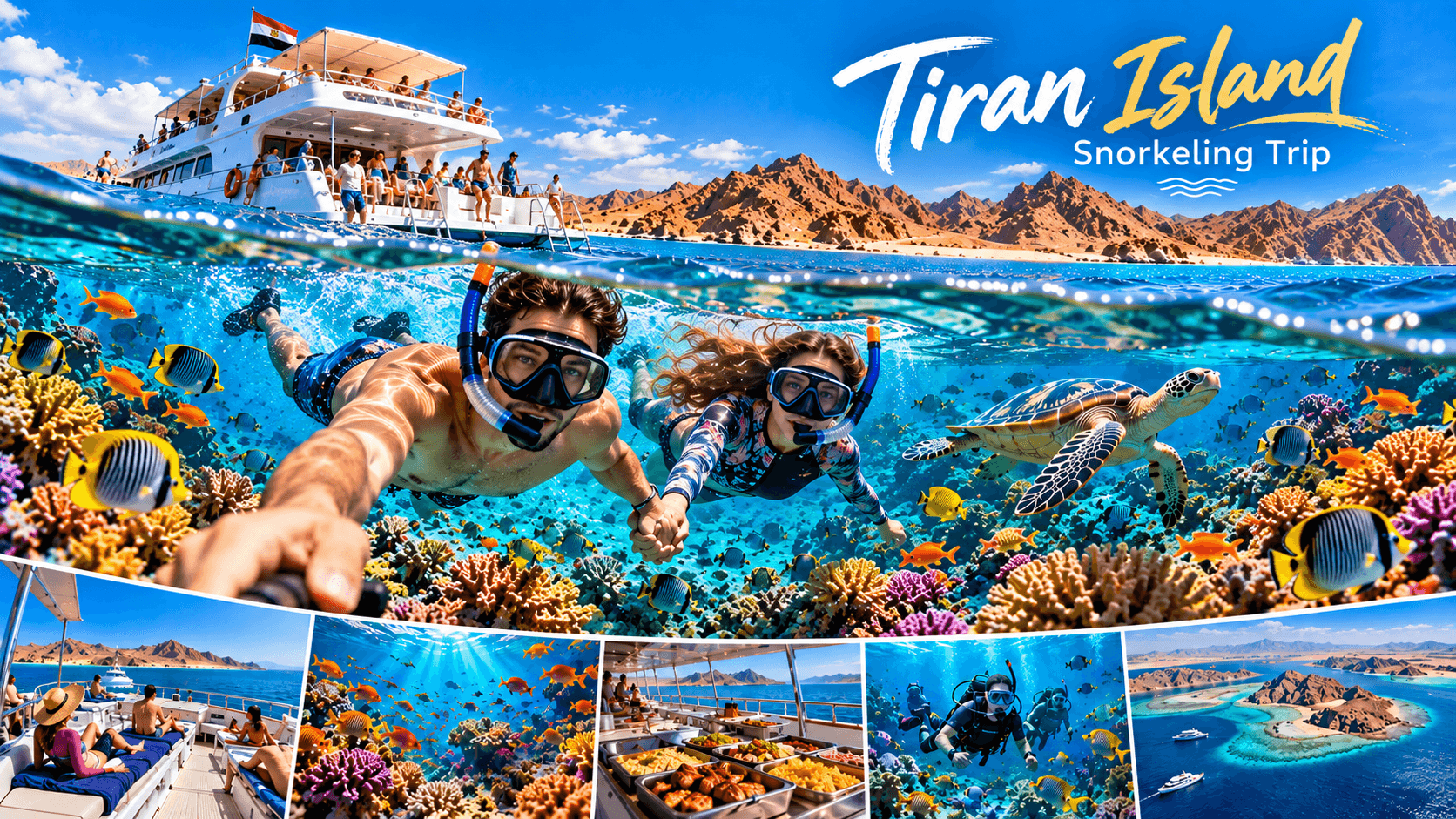 Sharm El Sheikh: Straits of Tiran Snorkeling